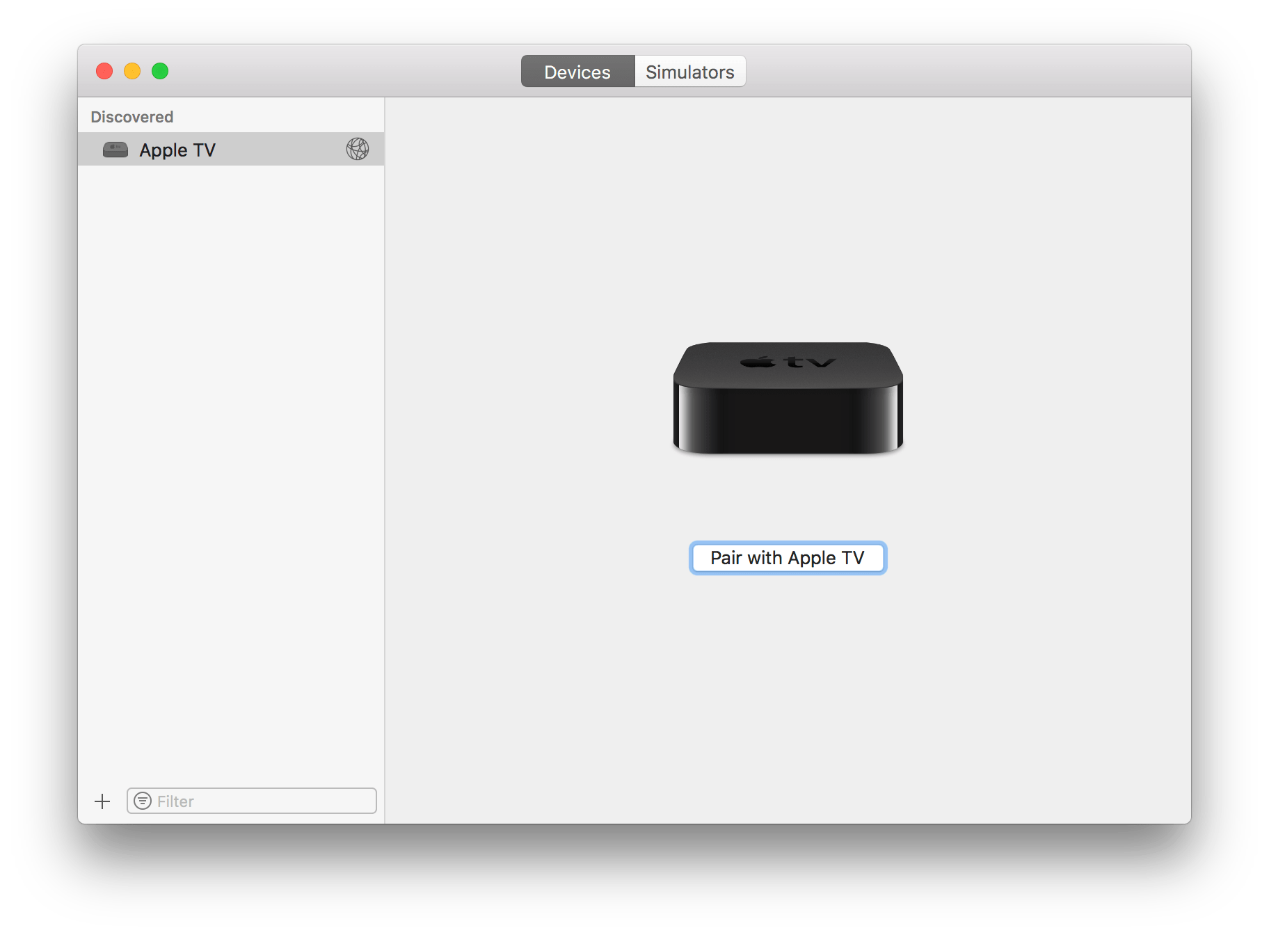 desinficere Række ud Passende Deploying and debugging apps wirelessly on Apple TV 4K