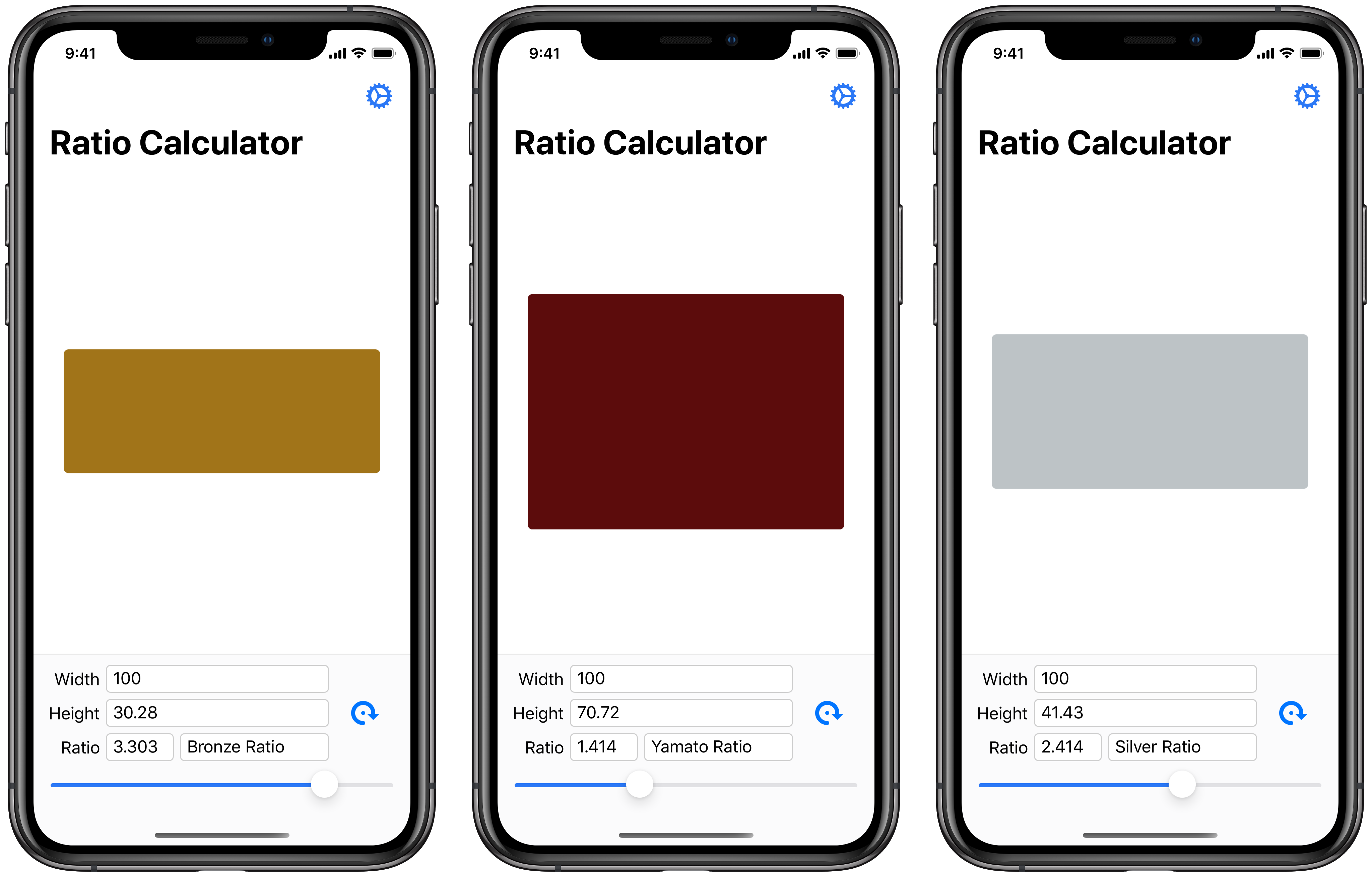 Golden Rectangle Calculator