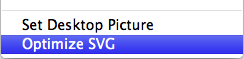 Optimize SVG Automator Service