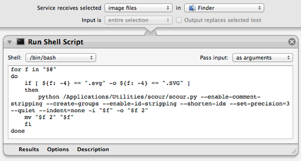 Optimize SVG Automator Service
