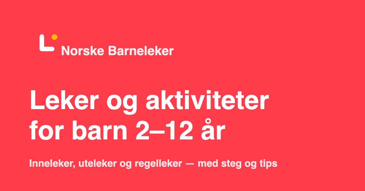 Norske barneleker